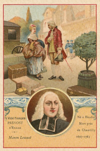 Antoine Francois Prevost, francouzský romanopisec od French School