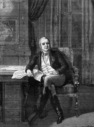Antoine Marie Chamans, Comte de Lavalette, francouzský politik a generál - Antoine-Marie Chamans, Comte de Lavalette (1769-1830) důstojník, vysoký francouzský úředník a státní rada - v „Histoire de l