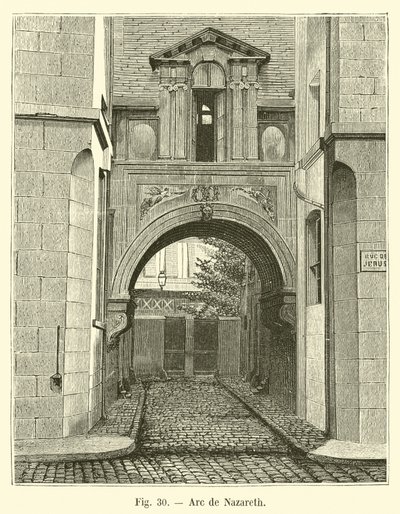 Nazaretský oblouk od French School