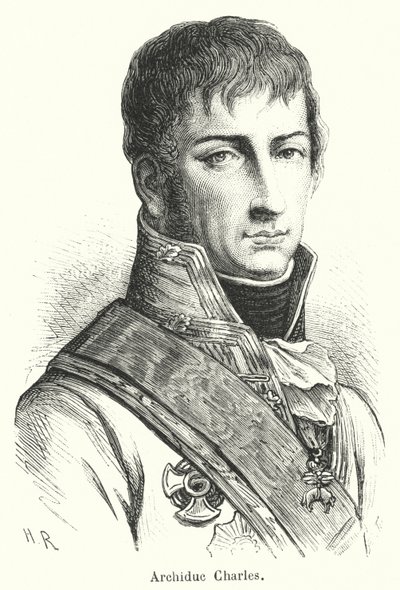 Arcivévoda Karel (rytina) od French School