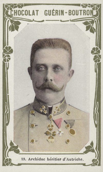 Dědičný rakouský arcivévoda (barevné foto) od French School