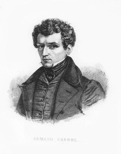 Armand Carrel (rytina) od French School