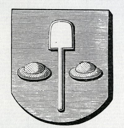 Zbraně cukrářského cechu z Bordeaux od French School