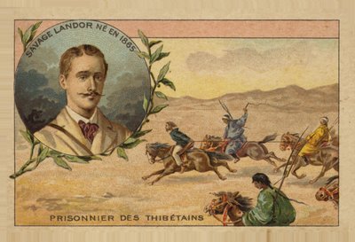 Arnold Henry Savage Landor byl zajat v Tibetu od French School