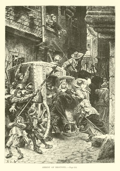 Zatčení Brousselu od French School
