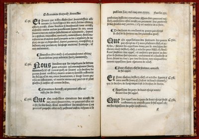 Články 106, 107, 108 Ordinance of Villers-Cotterets, 1539 (tištěný papír) od French School