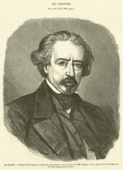 Ary Scheffer (rytina) od French School