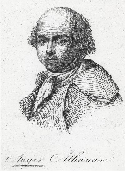 Athanase Auger (rytina) od French School