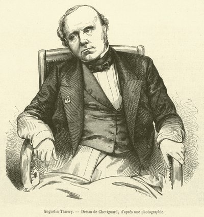 Augustin Thierry (rytina) od French School