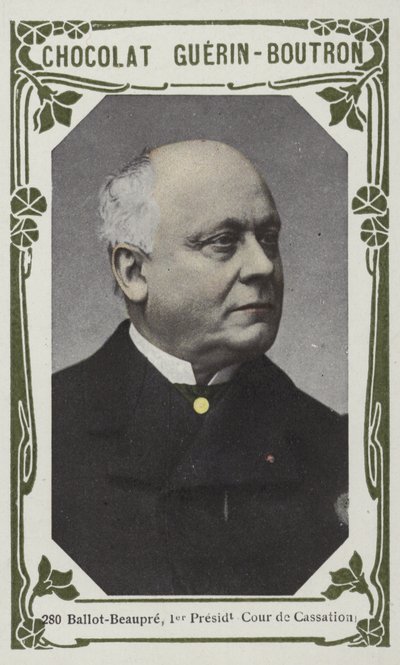 Ballot-Beaupre, první prezident kasačního soudu (barevné fotografie) od French School