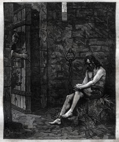 Balufeau uvězněný v Bastile Ludvíkem XIII. - Ludvík XIII. (1601-1643) se spokojil s tím, že byl Jacques Baloufeau, dit de Saint-Angel (Svatý Anděl) přiveden do Bastily - v „Paris a travers les století““ od French School
