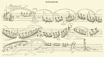 Barkarola (rytina) od French School