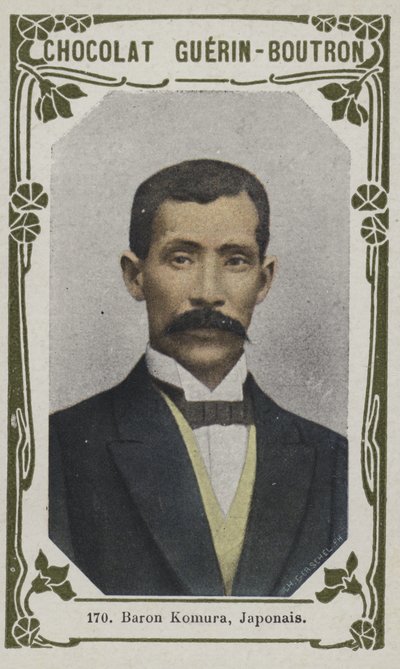 Baron Komura, Japonec (barevná fotografie) od French School