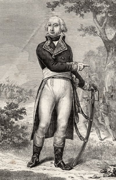 Barthelemy Louis Scherer (1747-1804) z „Histoire de la Revolution Francaise“ od Louise Blanca (1811-82) od French School