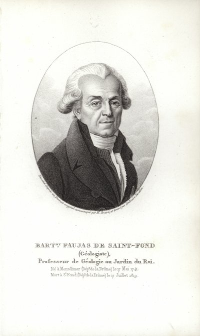 Bartoloměje Faujase ze Saint-Fondu od French School