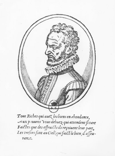 Barthélemy de Laffemas (rytina) od French School