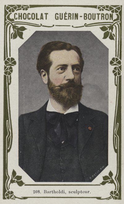 Bartholdi, sochař (barevné foto) od French School