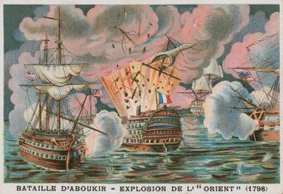 Bitva o Aboukir Bay, 1798 od French School