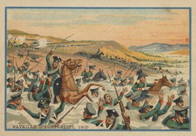 Bitva u Slavkova v roce 1805 od French School