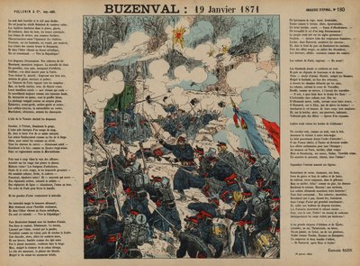 Bitva u Buzenvalu, francouzsko-pruská válka od French School
