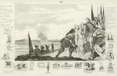 Bitva u Fontenoy, 1745 od French School