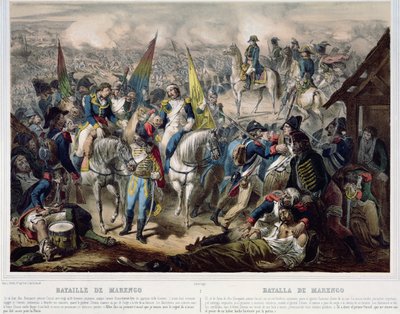 Bitva u Marenga 14. června 1800 od French School