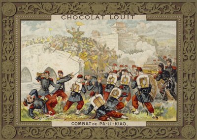 Bitva u Palikao, Peking, druhá opiová válka, 1860 od French School