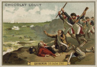 Bitva u Quiberonu, francouzské revoluční války, 16. července 1795 od French School
