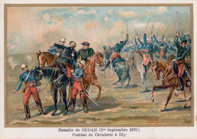 Bitva o Sedan, boj u Calvaire dIlly od French School