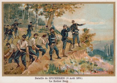 Bitva o Spicheren, obrana Rother-Berg od French School