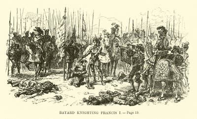 Bayardský rytíř František I od French School