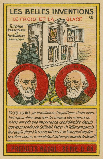Krásná karta vynálezů, chlazení od French School