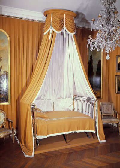 Postel s baldachýnem, cca 1790-91 od French School