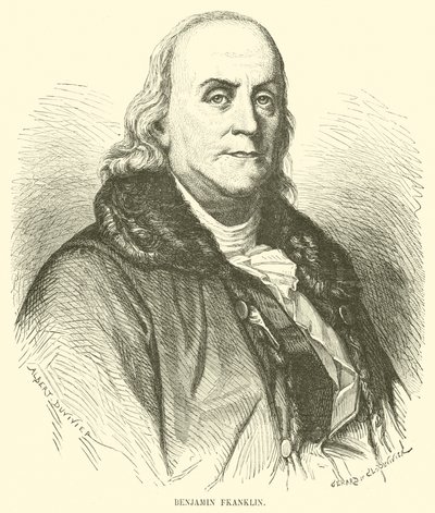 Benjamin Franklin od French School