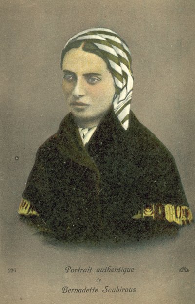 Bernadette Soubirous (barevné lito) od French School