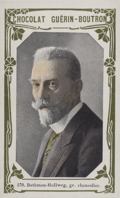 Bethmann-Hollweg, velký kancléř (barevné foto) od French School