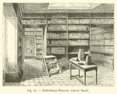 Knihovna Mazarine, Galerie Naude od French School