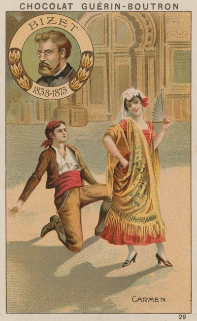 Bizet, Carmen od French School