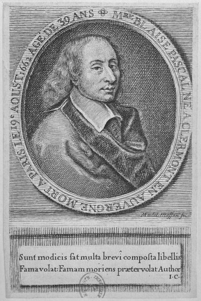 Blaise Pascal (1623–1662) od French School