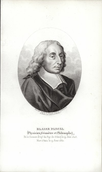 Blaise Pascala od French School