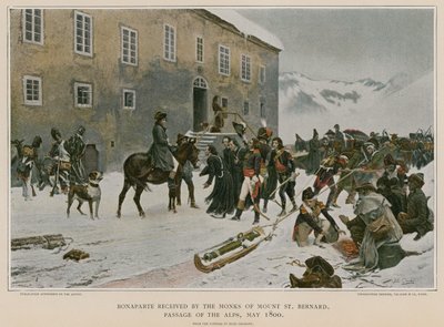 Bonaparte přijali mniši z Mount St Bernard od French School