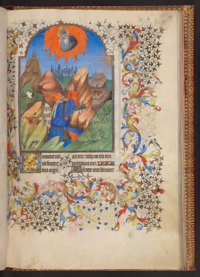 Kniha hodin, Přidat MS 32454 f.59r, Francie od French School