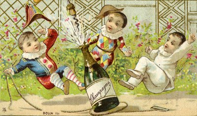 Boum!!! Champagne!, kolem roku 1895 (viz také 488393) od French School