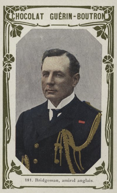 Bridgeman, britský admirál (barevná fotografie) od French School