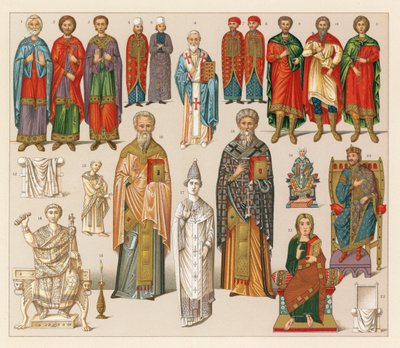Byzantský kostým od French School