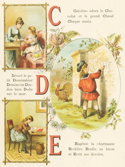 C D E: Čokoláda, Navrhovatel, Turecko od French School