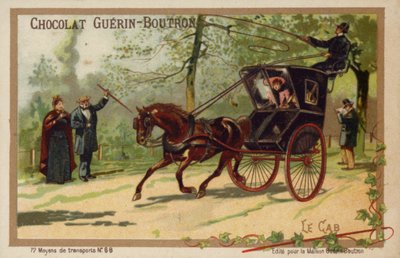 Kabina (chromolitho) od French School