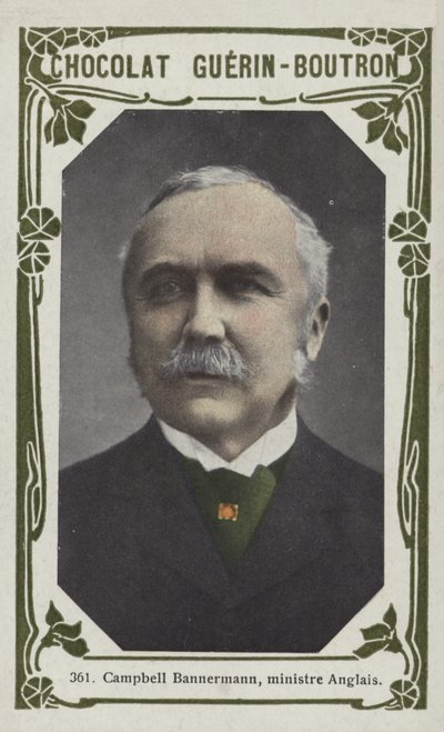 Campbell Bannerman, britský ministr (barevné foto) od French School