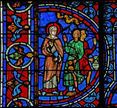 Cana Marriage: Mary říká služebníkům, aby dělali, co říká Kristus (w30a) od French School