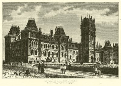 Kanadský parlament, Ottawa od French School
